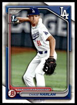 2024 Bowman Draft #BD-96 Chase Harlan