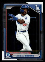 2024 Bowman Chrome Prospects #BCP-58 Kendall George