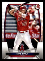 2023 Bowman Base Set #89 Mike Trout