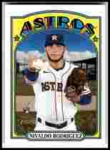 2021 Topps Heritage High Number #675 Nivaldo Rodriguez