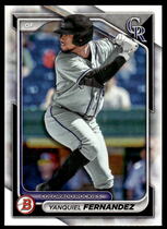 2024 Bowman Prospects #BP-90 Yanquiel Fernandez