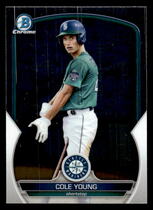 2023 Bowman Chrome Prospects #BCP-9 Cole Young