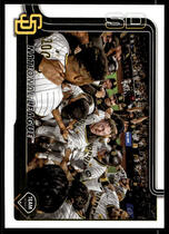 2025 Topps Base Set #39 San Diego Padres Team Card