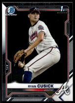 2021 Bowman Chrome Draft #BDC-27 Ryan Cusick