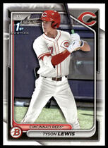 2024 Bowman Draft #BD-44 Tyson Lewis