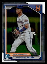 2024 Bowman Chrome Prospects #BCP-40 Luisangel Acuna