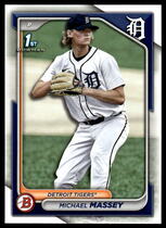 2024 Bowman Draft #BD-80 Michael Massey
