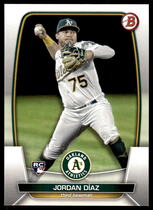 2023 Bowman Base Set #61 Jordan Diaz