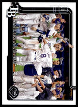 2025 Topps Base Set #294 Tampa Bay Rays Team Card
