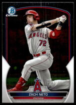 2023 Bowman Chrome Prospects #BCP-64 Zach Neto
