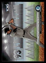 2024 Bowman Chrome Bowman Scouts Top 100 #BTP-93 Jacob Gonzalez