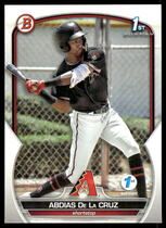 2023 Bowman 1st Edition #BPPF-34 Abdias De La Cruz
