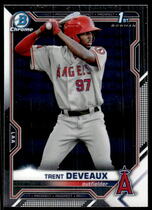 2021 Bowman Chrome Prospects #BCP-94 Trent Deveaux