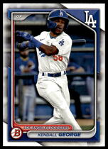2024 Bowman Prospects #BP-58 Kendall George