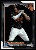 2024 Bowman Chrome Prospects #BCP-38 Samuel Basallo