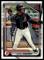 2024 Bowman Draft #BD-136 Adriel Radney