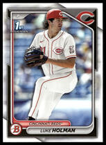2024 Bowman Draft #BD-100 Luke Holman