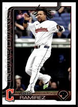 2025 Topps Base Set #77 Jose Ramirez