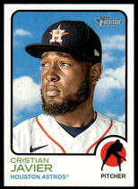 2022 Topps Heritage #130 Cristian Javier