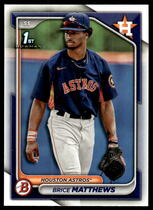 2024 Bowman Prospects #BP-69 Brice Matthews