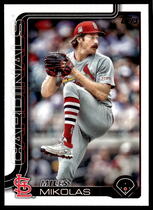 2025 Topps Base Set #137 Miles Mikolas