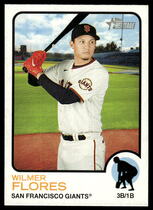 2022 Topps Heritage #129 Wilmer Flores