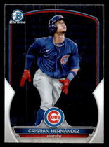 2023 Bowman Chrome Prospects #BCP-24 Cristian Hernandez