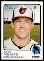 2022 Topps Heritage #325 John Means