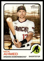 2022 Topps Heritage #135 Nick Ahmed