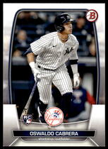 2023 Bowman Base Set #32 Oswaldo Cabrera