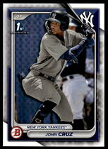 2024 Bowman Prospects #BP-77 John Cruz