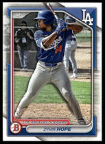 2024 Bowman Draft #BD-139 Zyhir Hope