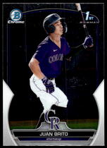 2023 Bowman Chrome Prospects #BCP-77 Juan Brito