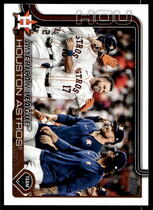 2025 Topps Base Set #76 Houston Astros Team Card