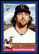 2025 Topps Heritage Dark Blue Border #332 Daniel Schneemann