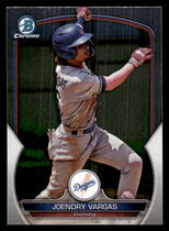 2023 Bowman Chrome Draft #BDC-74 Joendry Vargas