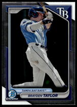 2024 Bowman Chrome Prospects #BCP-99 Brayden Taylor