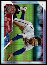 2023 Topps Chrome Prism Refractor #196 Ozzie Albies