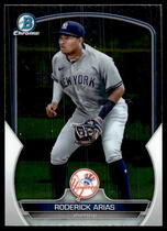 2023 Bowman Chrome Prospects #BCP-135 Roderick Arias