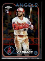 2024 Topps Chrome #226 Trey Cabbage