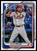 2024 Bowman Base Set #86 Johan Rojas