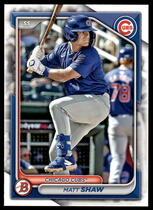 2024 Bowman Draft #BD-26 Matt Shaw