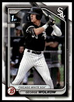 2024 Bowman Prospects #BP-144 George Wolkow