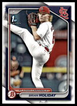 2024 Bowman Draft #BD-137 Brian Holiday