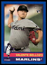 2025 Topps Heritage Dark Blue Border #216 Valente Bellozo