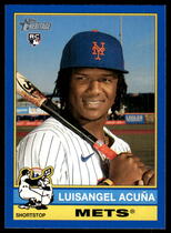 2025 Topps Heritage Dark Blue Border #274 Luisangel Acuna