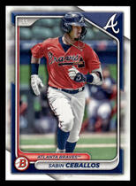 2024 Bowman Prospects #BP-130 Sabin Ceballos