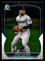 2023 Bowman Chrome Prospects #BCP-147 Kahlil Watson
