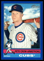 2025 Topps Heritage Dark Blue Border #430 Pete Crow-Armstrong