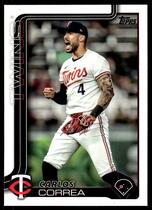 2025 Topps Base Set #275 Carlos Correa